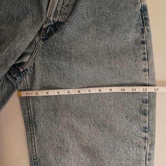 Gap Y2K Vintage No 9 Reverse Fit High Rise Light Blue Denim Jeans Women’s 10 - Picture 15 of 16